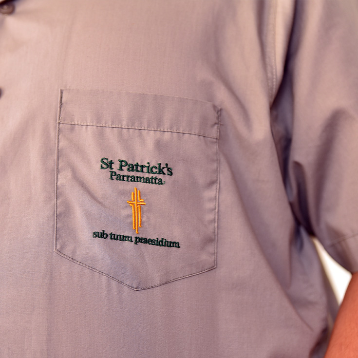 St Patrick's Catholic Primary School Parramatta school uniform boys shirt