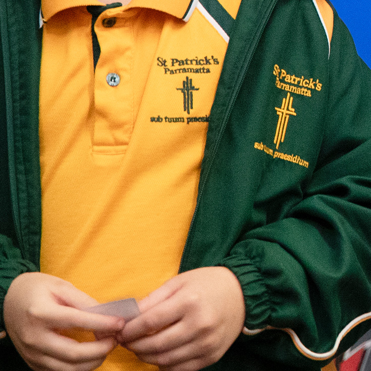 St Patrick's Catholic Primary School Parramatta school sports uniform
